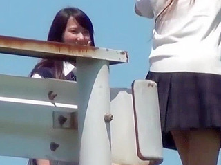 Japanese Teen's Gushing Nippon Piss Play - XXX Tease and First Piss