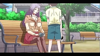 Young Boy Meets Adult MILF In The Park And Has First Sex [ HENTAI ]