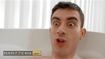 Things Heat Up When Curvy Babe Allison Miller Enters The Shower Naked With Jordi - BRAZZERS